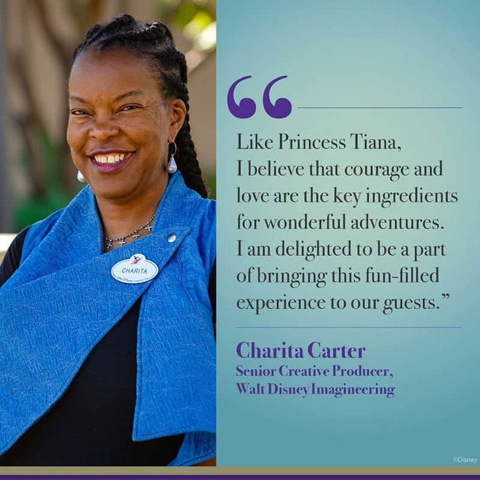 Disney Tiana Princess and the Frog Charita Carter