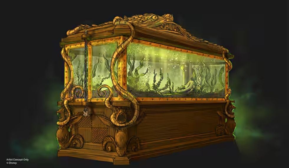 disney treasure haunted mansion parlor