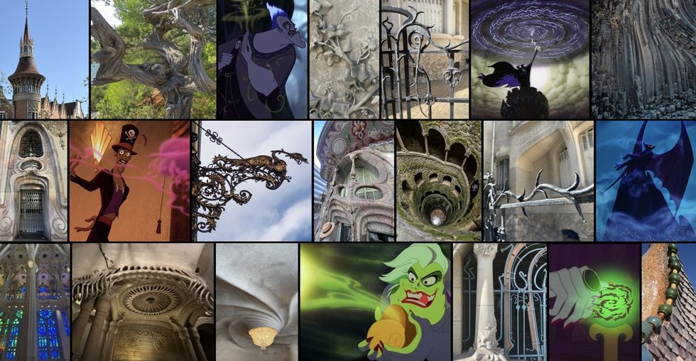 disney villains land architecture