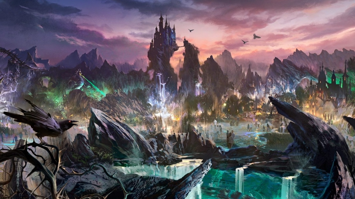 disney villains land