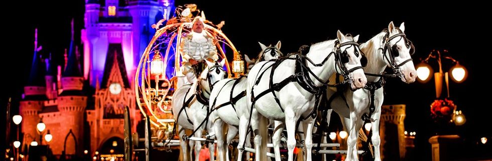 disney wedding cinderella's coach