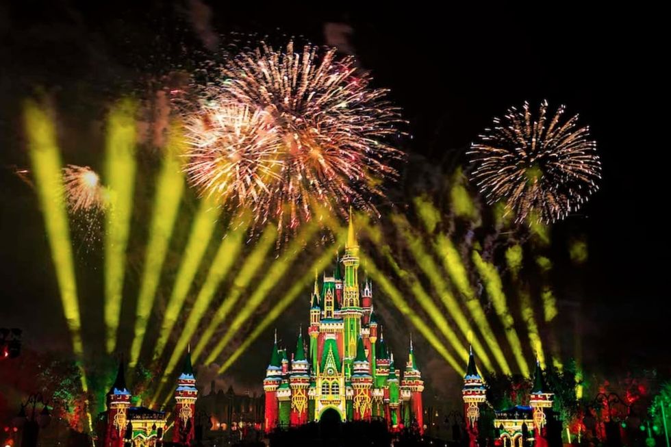 disney world christmas