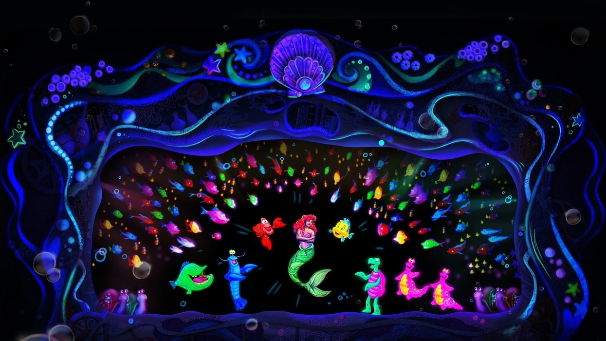 disney world little mermaid show