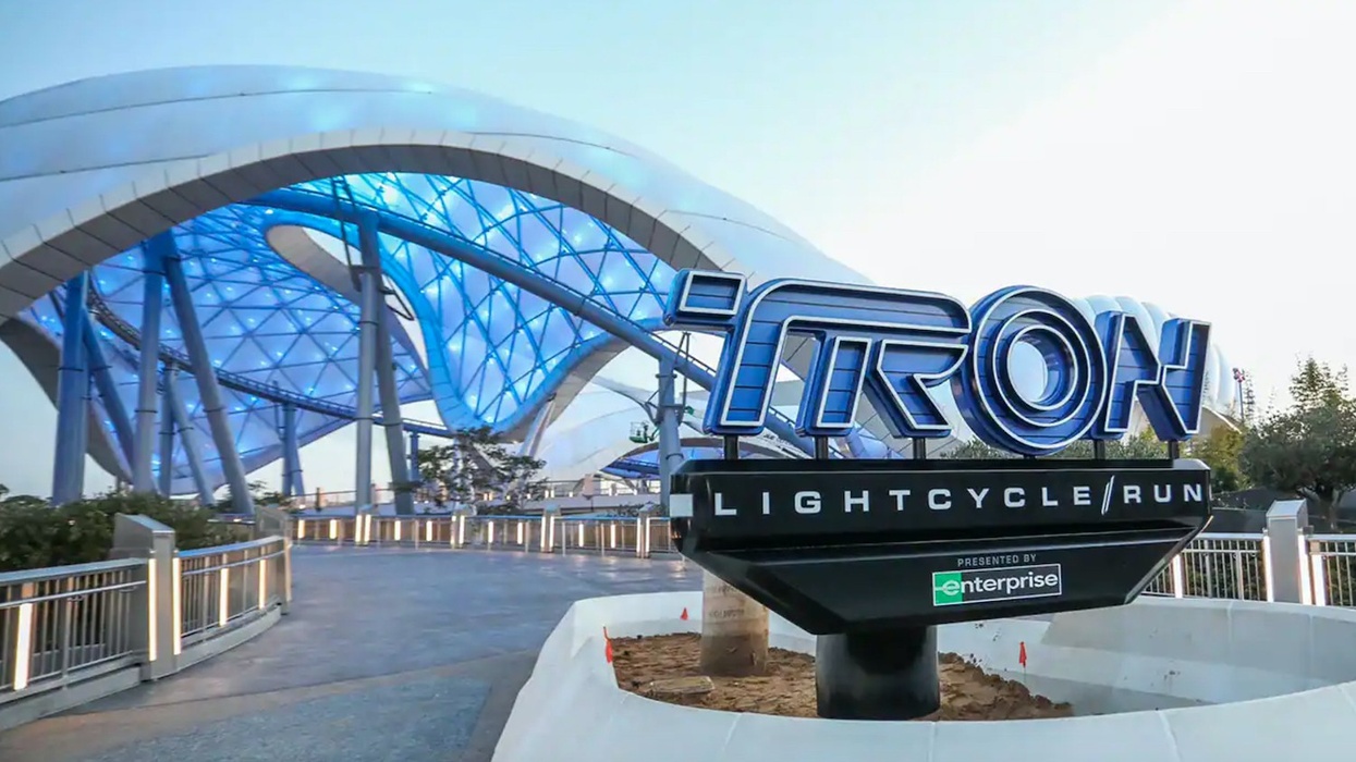 disney world tron lightcycle run