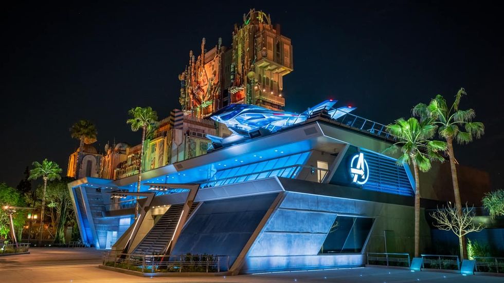 disneyland avengers campus marvel