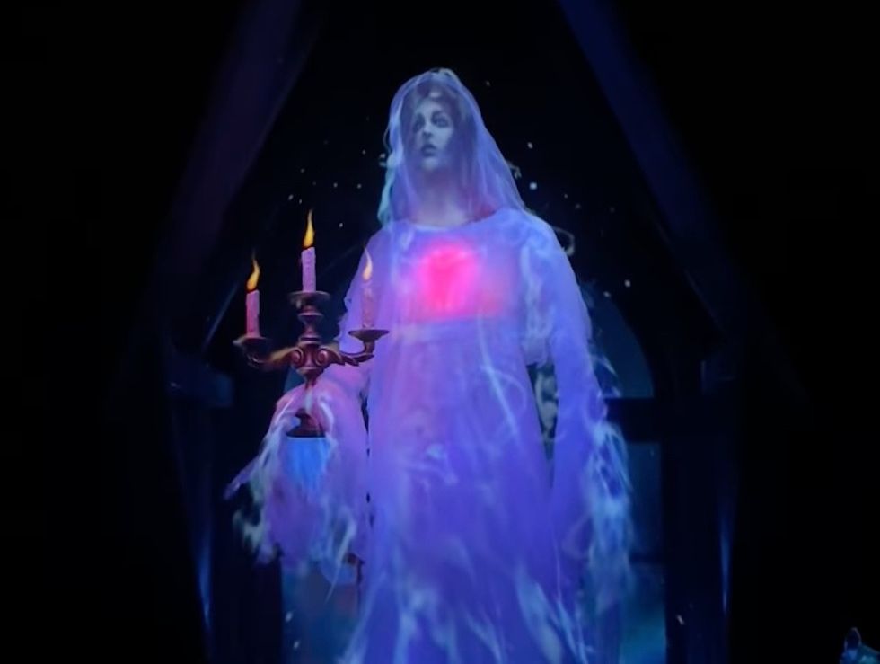 disneyland haunted mansion new bride