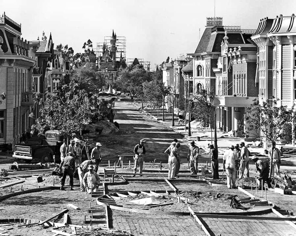 disneyland main street under construction themed entertainment ecosystem