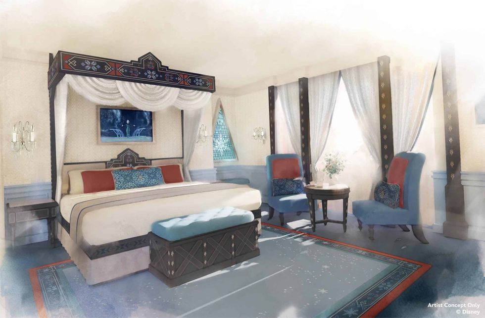 disneyland paris frozen hotel suite