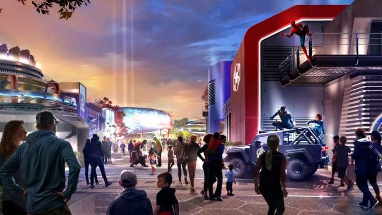 Disneyland Paris Marvel Entry Concept