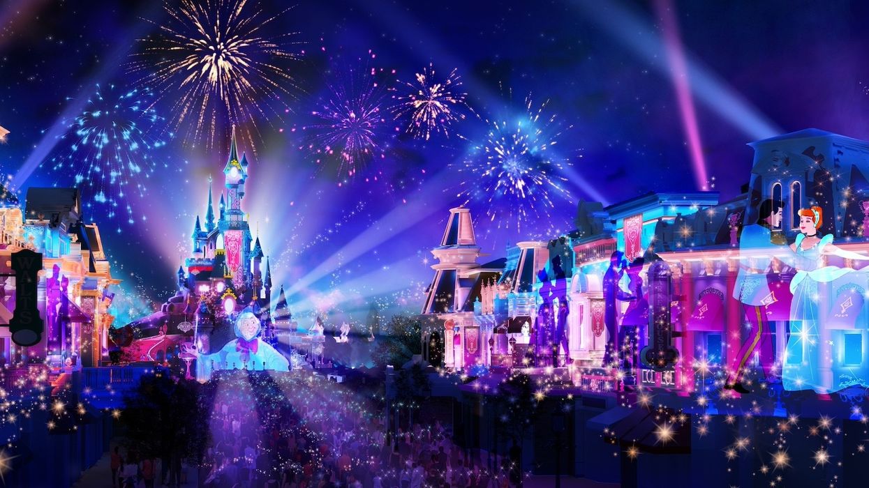 disneyland paris nighttime show