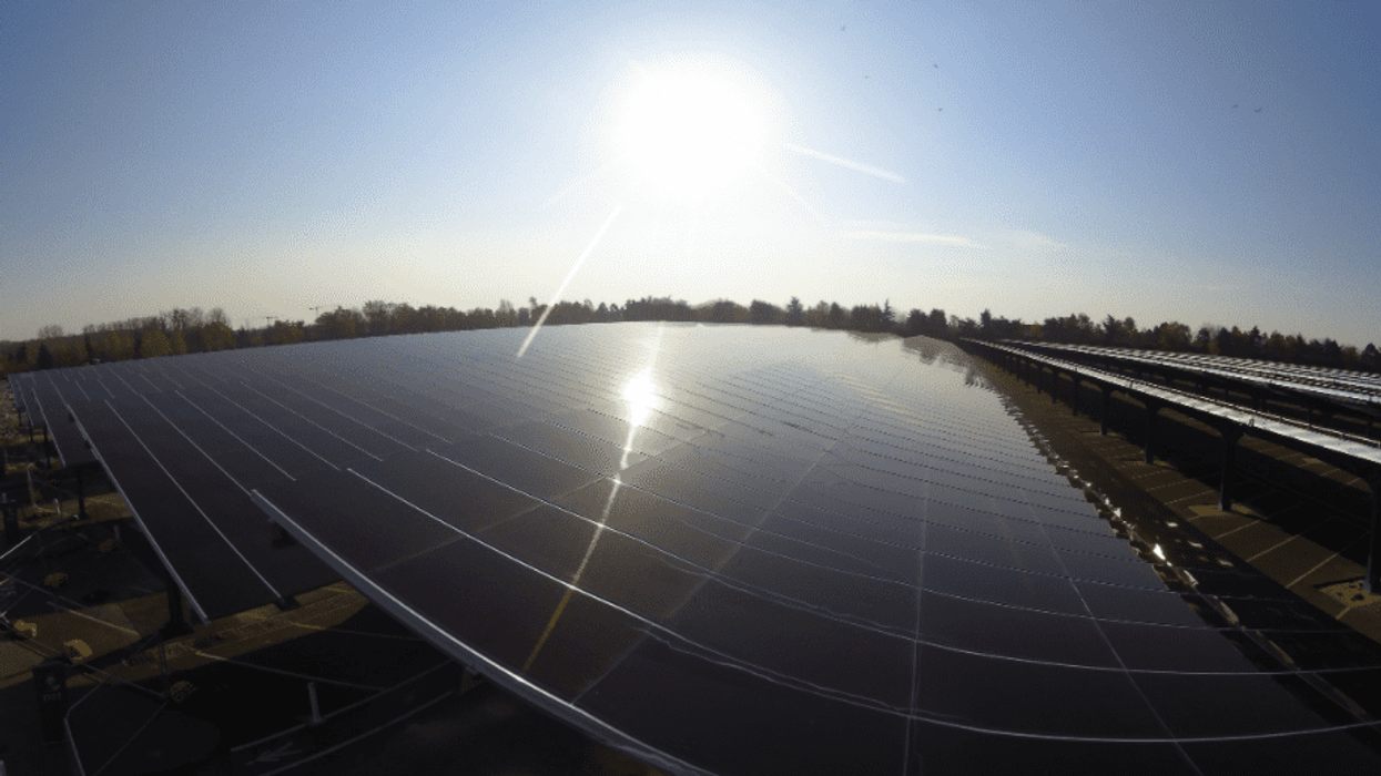 disneyland paris solar canopy plant