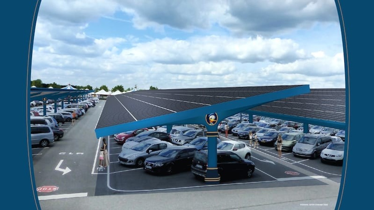 disneyland paris solar plant