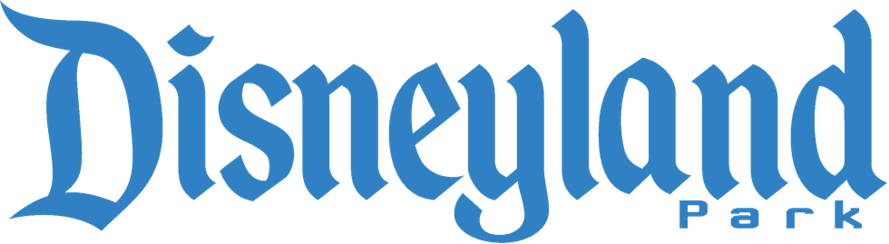 Disneyland Park Logo blue on white
