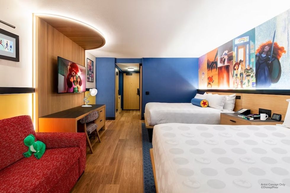disneyland pixar place hotel