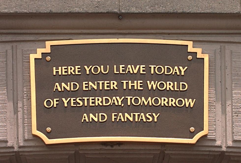 Disneyland Resort Plaque