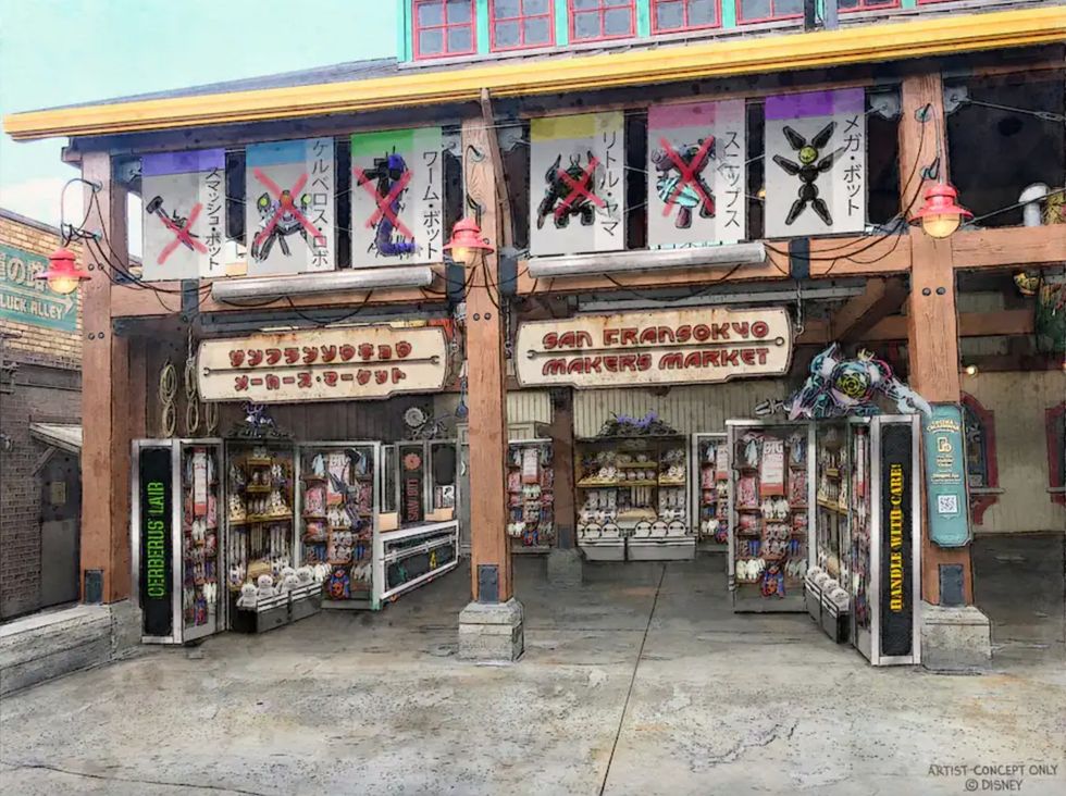 disneyland san fransokyo square