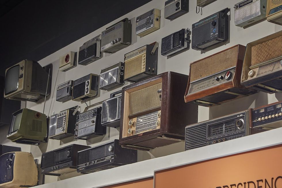 display at Indian Music Experience