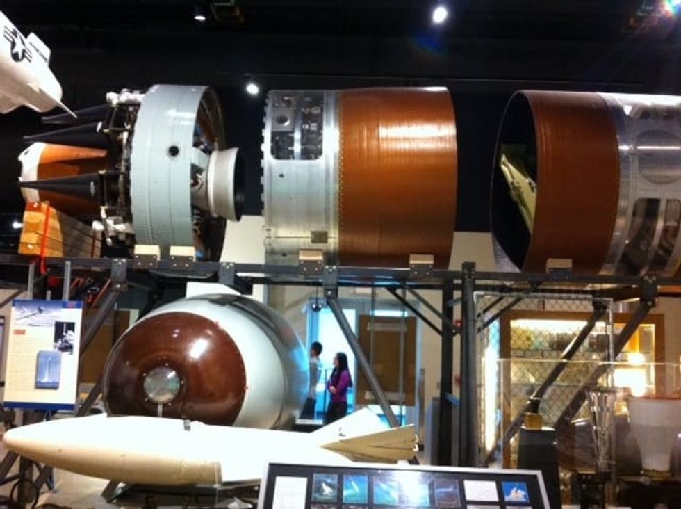 display at nuclear science museum