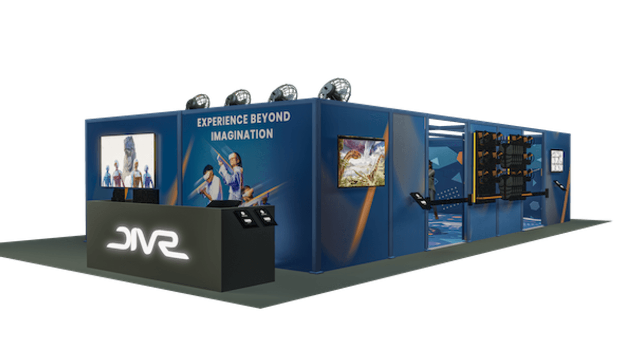 DIVR Arena Reception desk area