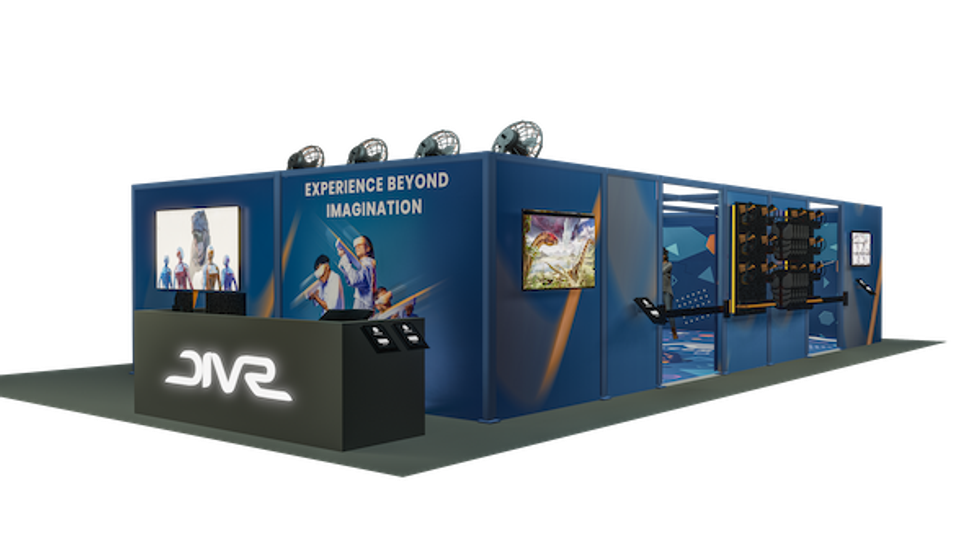 DIVR Arena Reception desk area