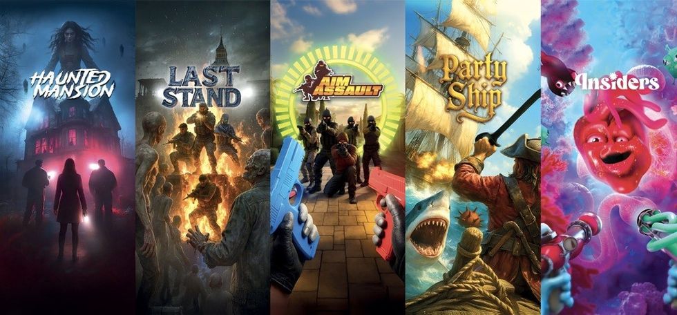 DIVR Labs InstaVR Arena games