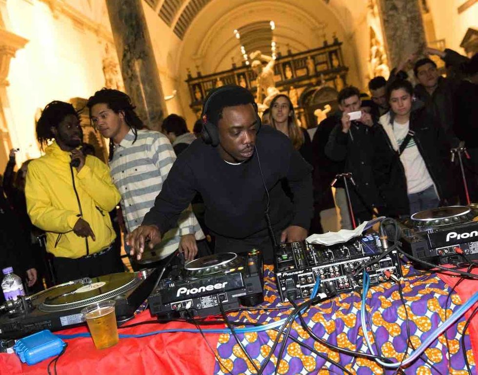 DJ at Friday Late at VA