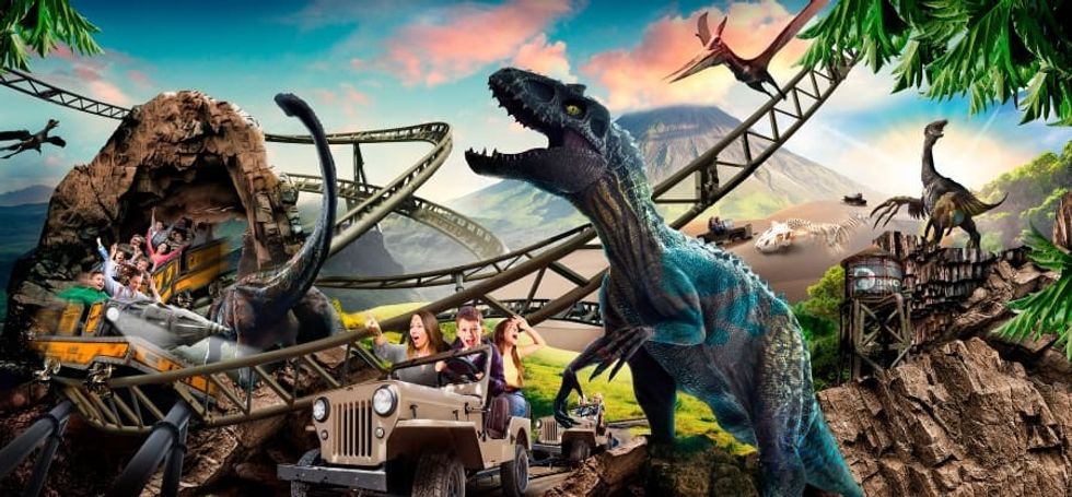 Djurs Sommerland Dinosaurland Coaster