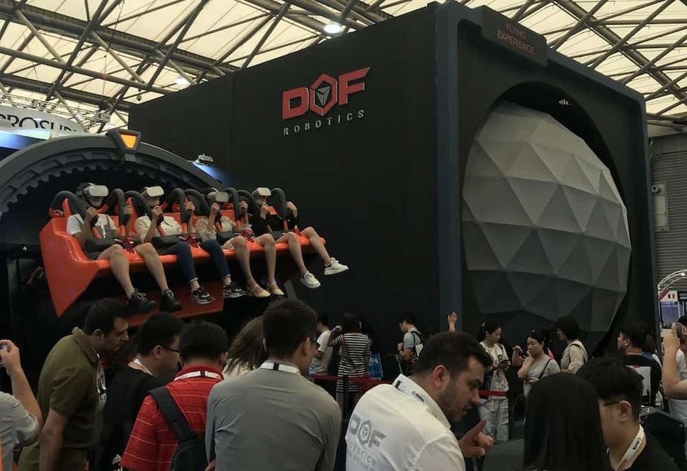 DOF at IAAPA Asia Expo 2019