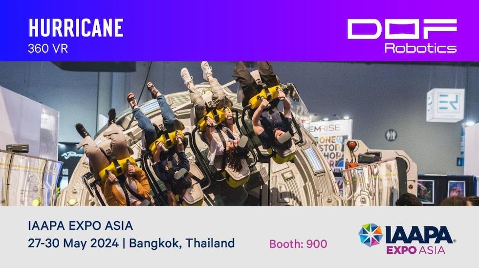 DOF at IAAPA Expo Asia