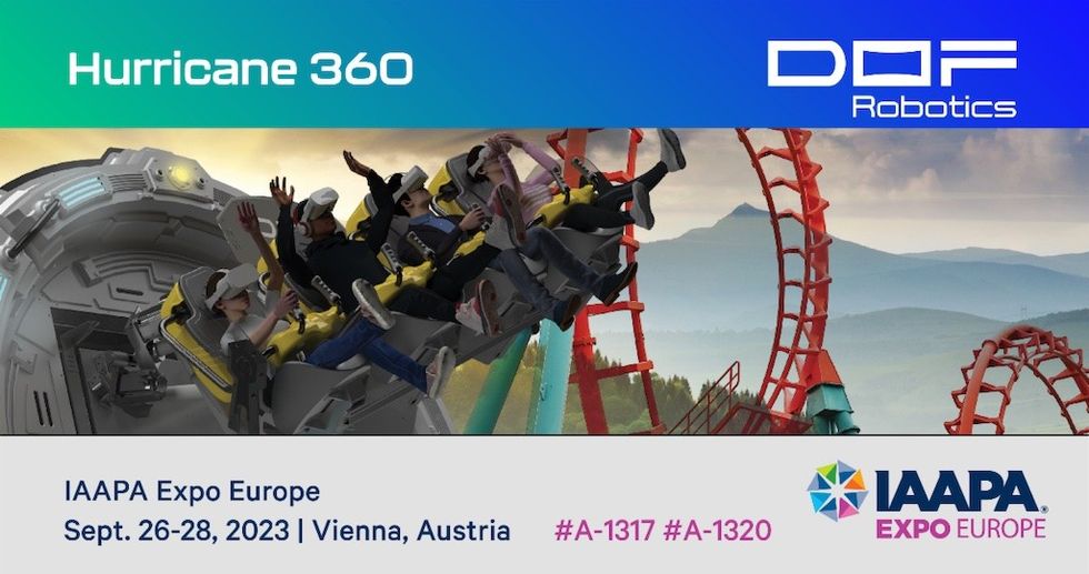 DOF IAAPA Expo Europe 2023