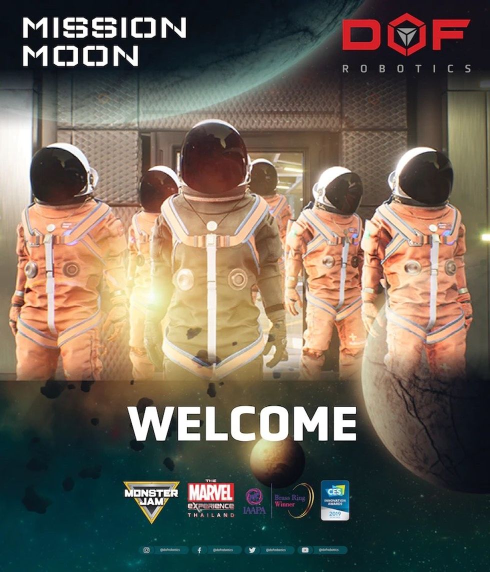 dof mission moon poster