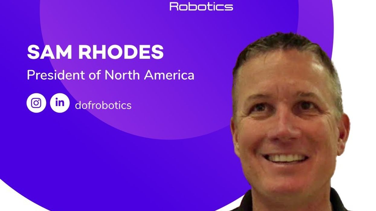 DOF Robotics appoints Sam Rhodes as president of North America