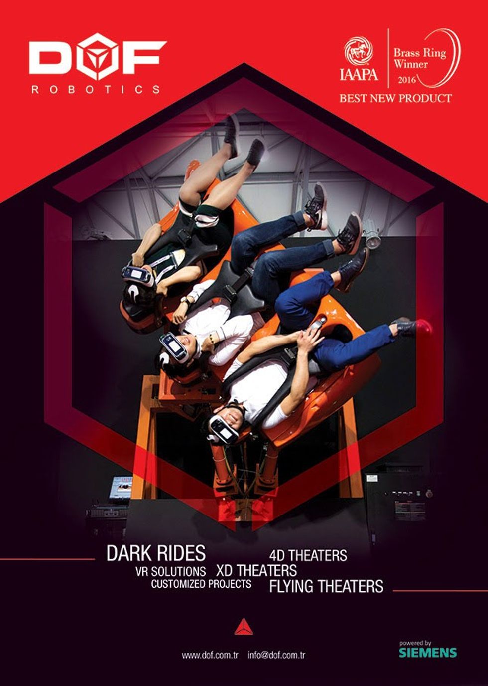 DOF Robotics Asian Attractions Expo AAE