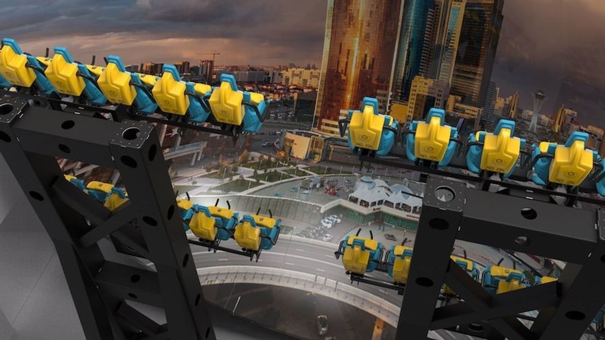 DOF Robotics flying theatre