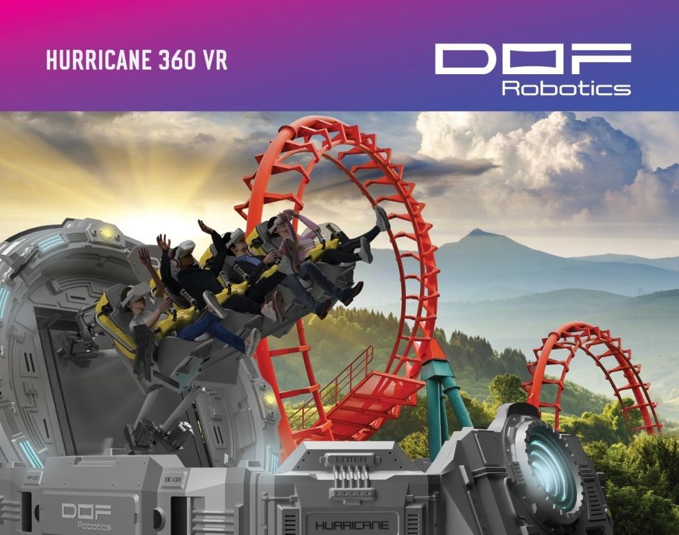 DOF Robotics Hurricane VR 360