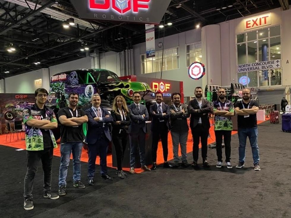 DOF Robotics Team IAAPA Expo 2021
