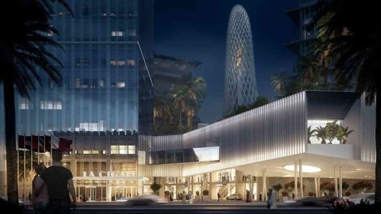 doha attraction rollercoaster mall