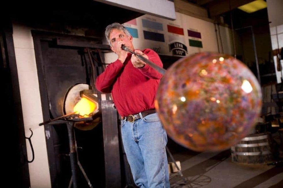 Dollywood glass blowing
