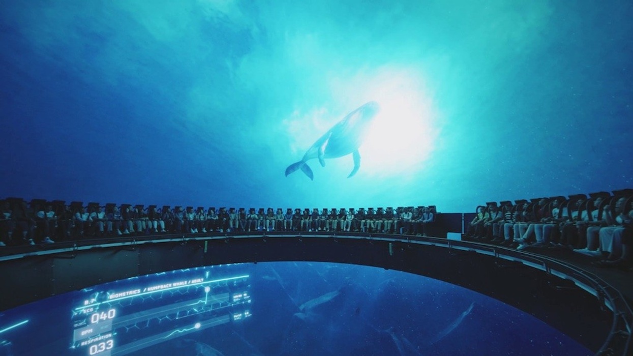 Dome Ride Theater SeaWorld Abu Dhabi