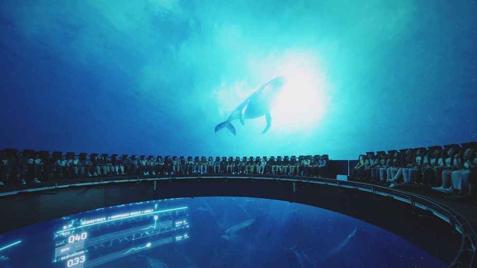 Dome Ride Theater SeaWorld Abu Dhabi