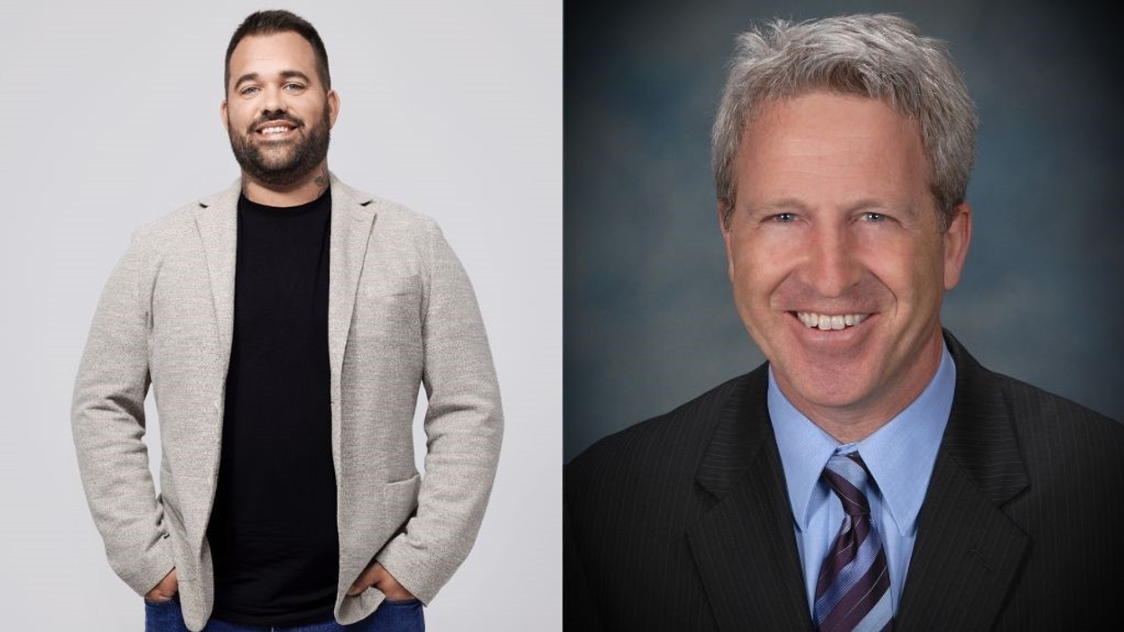 Dominic Gagnon CEO & co-founder of Connect&GO and Brian Hedberg CEO of Ready Credit