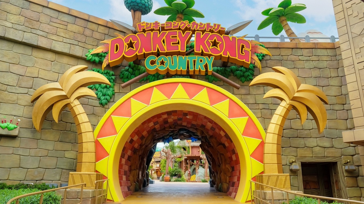 donkey kong country universal studios japan nintendo
