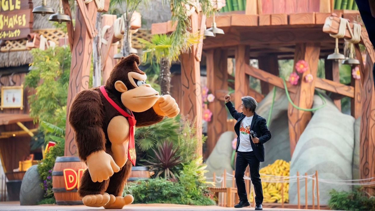 donkey kong country universal studios japan