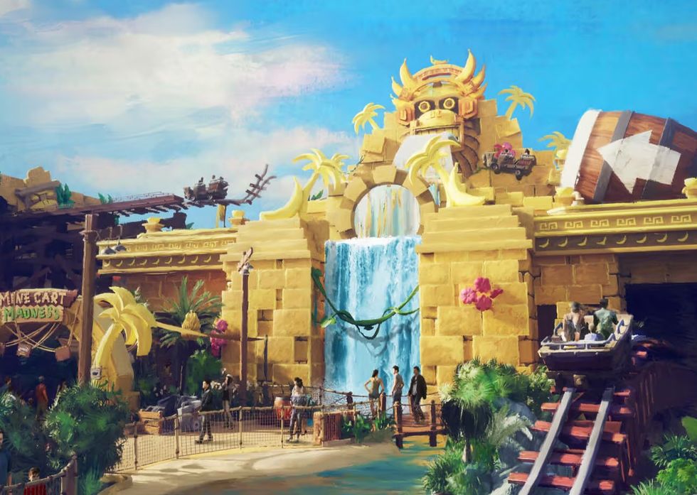 donkey kong universal epic universe