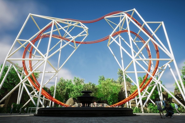 Double Heart Coaster zamperla