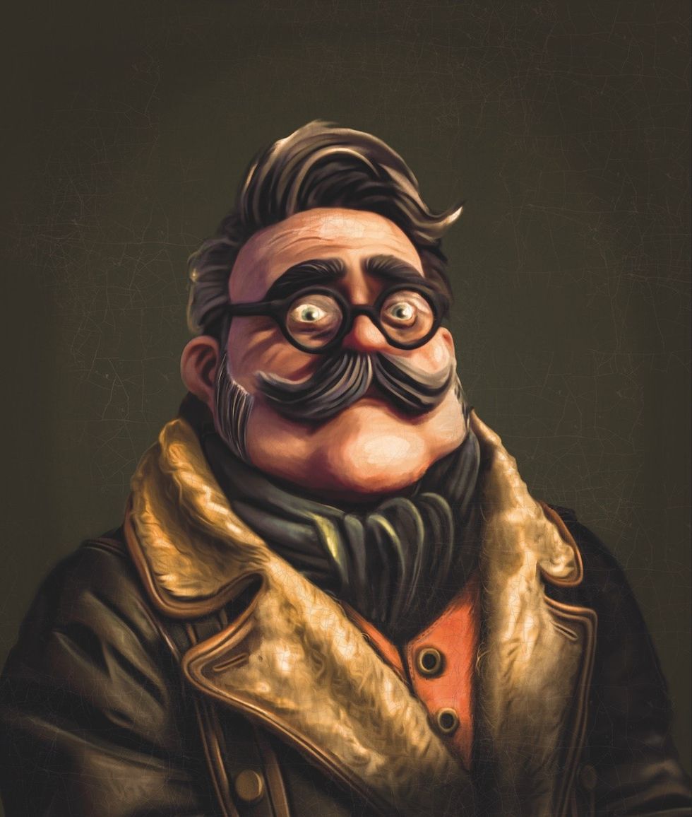 Dr.-Kinley-painting-LEG-Ghostly-Manor