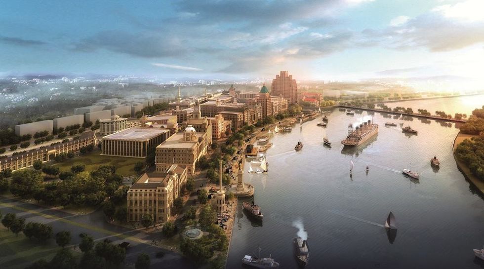 Dream Bund theme park overview, Legacy Entertainment