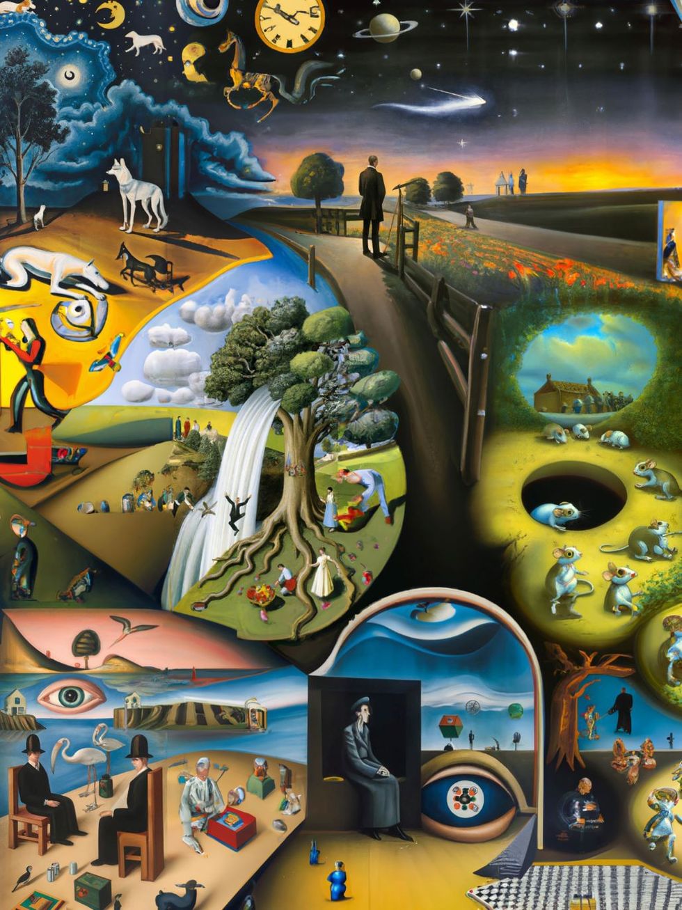 Dream Tapestry stiched