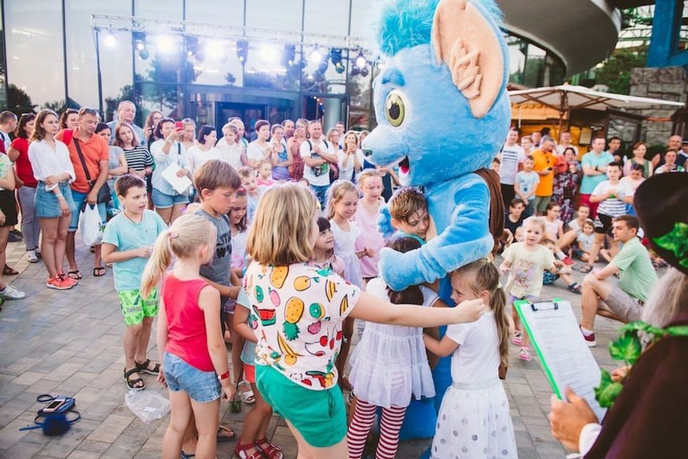 Dreamwood theme park Mriya resort mascot