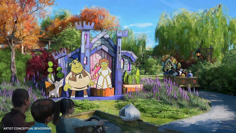 DreamWorks shrek's Swamp universal kids resort